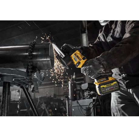 Кутова шліфмашина Болгарка акумуляторна XR Flexvolt Li-lon 54B 180мм 6500об DeWALT DCG440N ціна