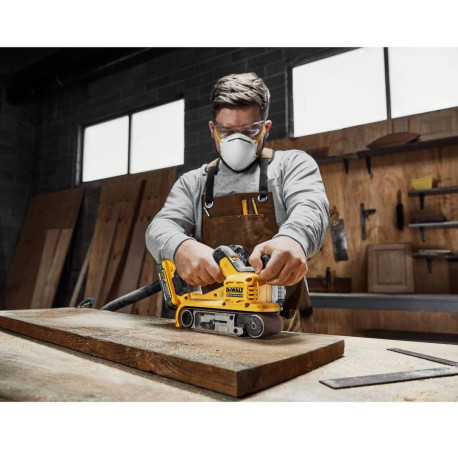 Шліфмашина стрічкова акумуляторна XR Li-lon 18В DeWALT DCW220NT вартість