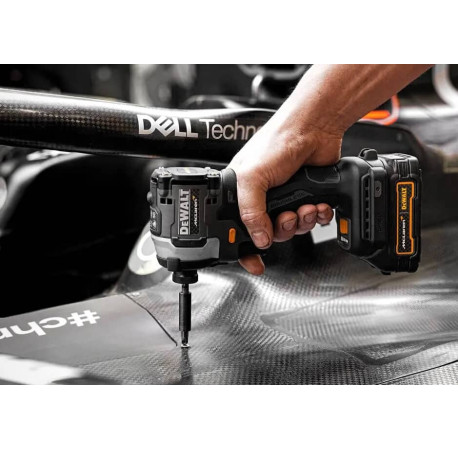 Шурупокрут акумуляторний ударний McLaren F1 TEAM LIMITED EDITION XR Li-lon 18В 1.7Аг 206Нм DeWALT DCF85ME2GT 