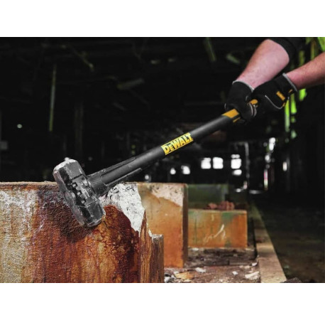 Кувалда з гасінням вібрації Exocore 90см вага головки 3600гр DeWALT DWHT56028-0 вартість