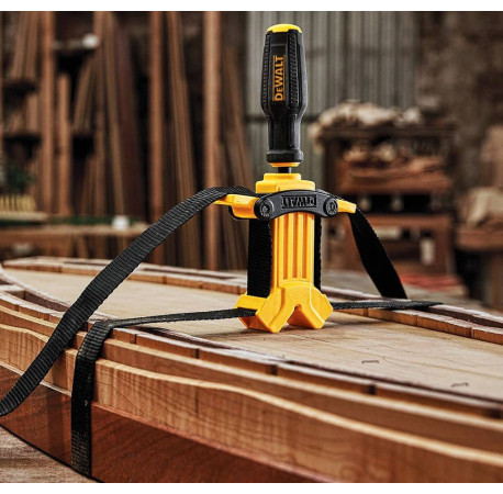 Струбцина ремінна довжина ременя 4.5м стиснення 450кг DeWALT DWHT83839-0 ціна