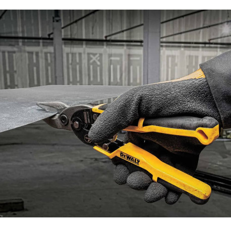 Ножиці по металу ERGO Aviation прямі 250мм DeWALT DWHT14675-0 фото
