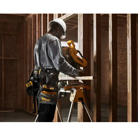 Сумка для инструмента поясная открытого типа с ремнем и скобой для молотка DeWALT DWST40101-1 в Тулс ДеВолт