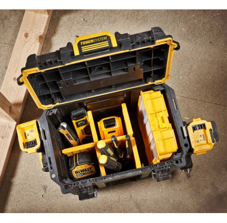 Ящик для инструментов с органайзером ToughSystem 2.0 DeWALT DWST08035-1 с другого ракурса