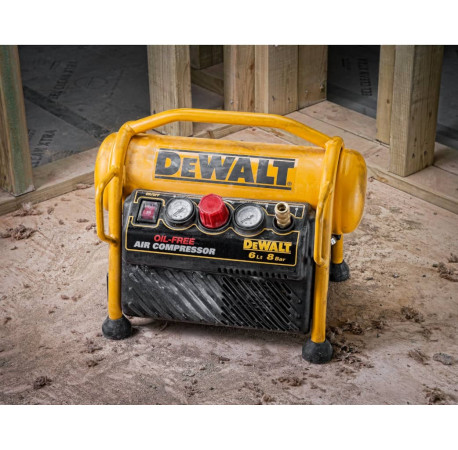 Компресор повітряний безмасляний 1.1кВт 6л DeWALT DPC6MRC в магазині Tools DeWalt