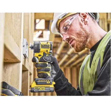 Шурупокрут акумуляторний гідравлічний ударний XR Li-lon 18В 56Нм DeWALT DCF870NT фото