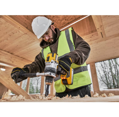 Дриль-шуруповерт акумуляторний ударний XR Li-lon 18В 8Аг 169Нм DeWALT DCD1007WW1T каталог