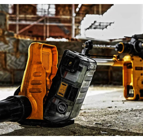 Система очистки фильтра DeWALT DWH079D с другого ракурса