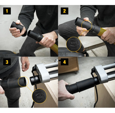 Адаптер для пилососу 48мм DeWALT DXVA19-2780 ціна