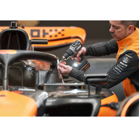 Дриль-шуруповерт акумуляторний ударний McLaren F1 TEAM LIMITED EDITION XR Li-lon 18В 5Аг 90Нм DeWALT DCD85MP2T 