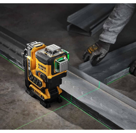 Рівень лазерний самовирівнюючий 3-х площинний XR Li-Ion 18В 2Аг DeWALT DCLE34035D1 