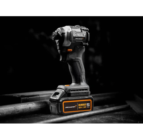 Шурупокрут акумуляторний ударний McLaren F1 TEAM LIMITED EDITION XR Li-lon 18В 5Аг 205Нм DeWALT DCF85MP2T купити за ціною в — Tools DeWalt