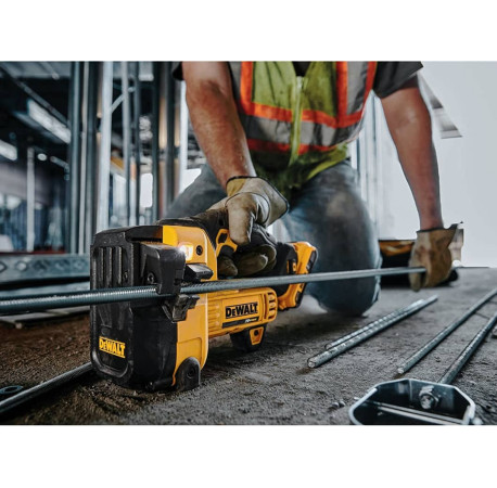 Різак шпильок акумуляторний DeWALT DCS350NT з іншого ракурсу