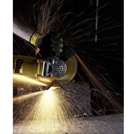 Кутова шліфмашина Болгарка мережева DeWALT DWE4559 з іншого ракурсу