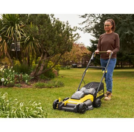 Газонокосилка аккумуляторная 51см Li-lon 18В 4Ач Stanley Fatmax SFMCMW2651M фото