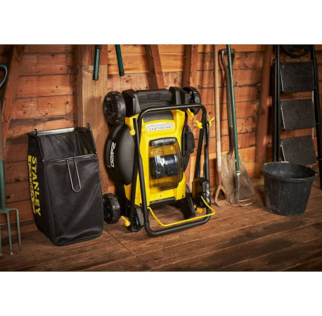 Газонокосилка аккумуляторная 51см Li-lon 18В 4Ач Stanley Fatmax SFMCMW2651M купить по цене в — Tools DeWalt