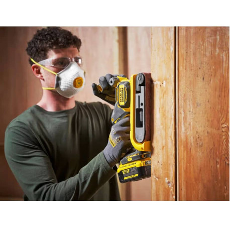 Шлифмашина ленточная аккумуляторная Li-lon 18B Stanley Fatmax SFMCW223B с доставкой