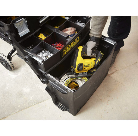 Ящик профессиональный FatMax Mobile Work Station Cantilever 549x733x413мм с колесами STANLEY 1-94-210 в Киеве