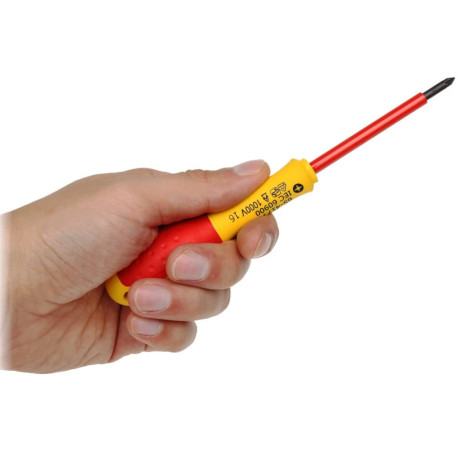 Отвертка электрика диэлектрическая хрестовая FatMax VDE 1000V 75мм Pz0 Stanley 0-65-417 в Тулс ДеВолт