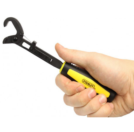 Ключ гаечный самонастраивающийся универсальный 17-24 мм Stanley 4-87-990 цена