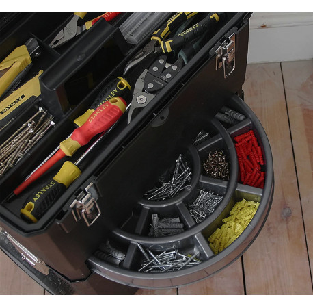 Ящик на колесах IML Mobile Work Center 2в1 473x302x627 мм STANLEY 1-93-968 в магазині Tools DeWalt