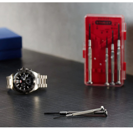 Набір викруток Watchmaker для точної механіки 6 шт Stanley 1-66-039 з іншого ракурсу