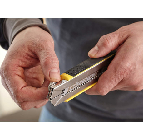 Нож FatMax Cartridge строительный сегментный 180 мм лезвие 18 мм Stanley 0-10-481 стоимость