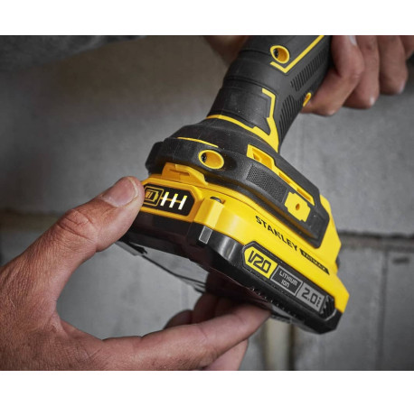 Акумуляторна батарея Li-Ion 18В 2Аг STANLEY Fatmax SFMCB202 в магазині Tools DeWalt