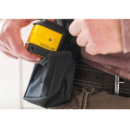 Рівень лазерний Cross 90 Cross Line Red Beam Laser Level Stanley STHT77502-1 з іншого ракурсу