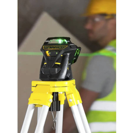 Рівень лазерний FatMax Multiline Green самовирівнюючий 3-х площинний Stanley FMHT1-77356 з іншого ракурсу
