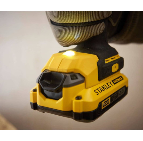 Гайковерт акумуляторний ударний Li-lon 18В 475Нм Stanley Fatmax SFMCF900B фото