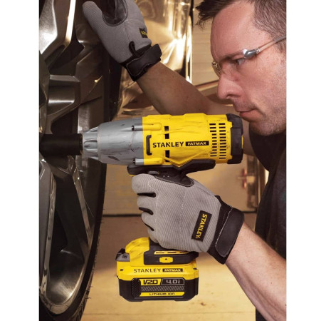 Гайковерт акумуляторний ударний Li-lon 18В 475Нм Stanley Fatmax SFMCF900B 