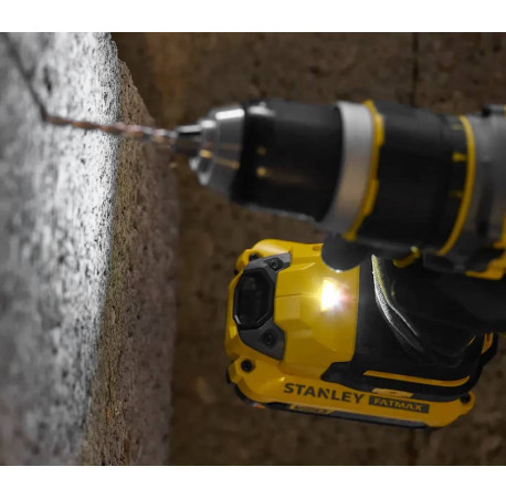 Дриль-шуруповерт акумуляторний ударний Li-lon 18В 2Аг 80Нм STANLEY Fatmax SFMCD721D2K вартість