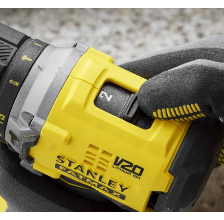 Дриль-шуруповерт акумуляторний ударний Li-lon 18В 2Аг 60Нм STANLEY Fatmax SFMCD715D2K з доставкою