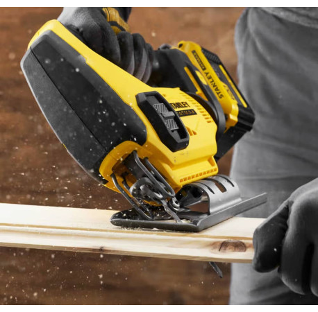 Пила лобзикова акумуляторна Li-lon 18В Stanley Fatmax SFMCS600B каталог