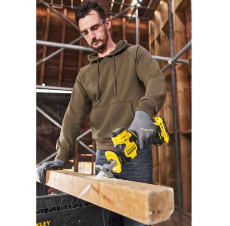 Пила сабельная аккумуляторная Li-lon 18В 2800ход Stanley Fatmax SFMCS305B 