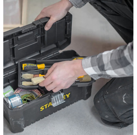 Ящик для інструменту ESSENTIAL пластиковий 316x156x128 мм 12.5 STANLEY STST1-75515 з доставкою
