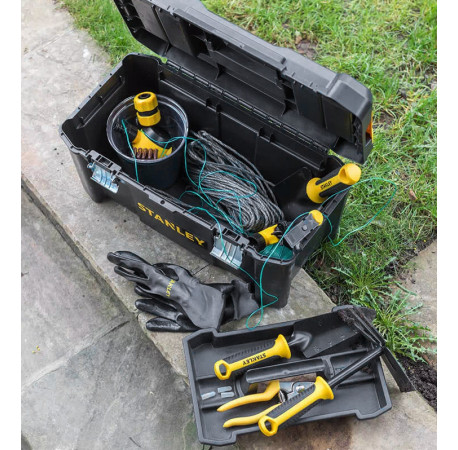 Ящик для інструменту ESSENTIAL пластиковий 316x156x128 мм 12.5 STANLEY STST1-75515 з іншого ракурсу