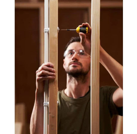 Викрутка хрестова Cushion Grip 45мм шліц Ph1 Stanley STHT16154-0 В Тулс ДеВолт