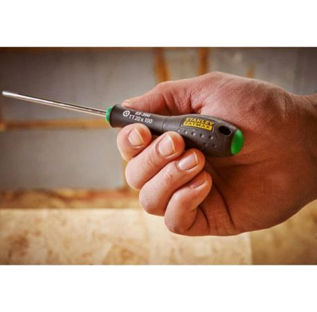 Викрутка зіркоподібна FatMax 100мм шліц Torx T20 Stanley 0-65-396 з іншого ракурсу