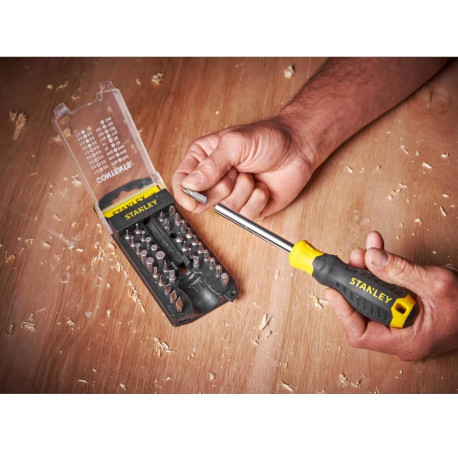 Викрутка набір Multibit 34 змінних біти Stanley STHT0-70885 В Тулс ДеВолт