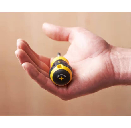 Викрутка хрестова Cushion Grip 45мм шліц Ph1 Stanley STHT16154-0 ціна