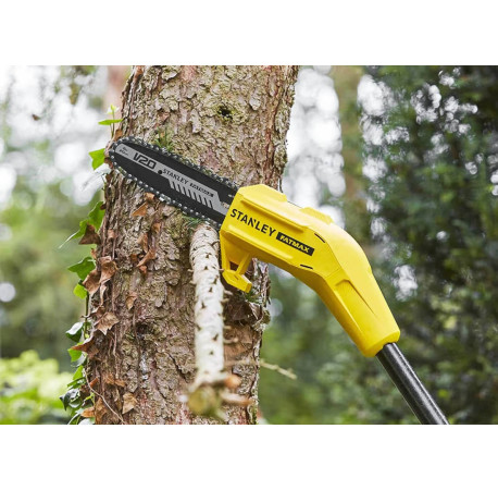 Висоторіз акумуляторний з штангою Li-Ion 18В 4Аг 20см Stanley Fatmax SFMCPS620M1 ціна